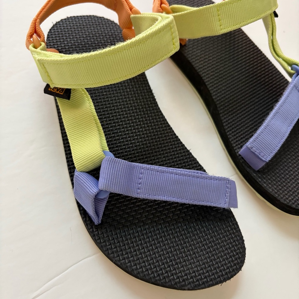 Teva Kids Sandals - Green and Purple - Picture 3 of 7